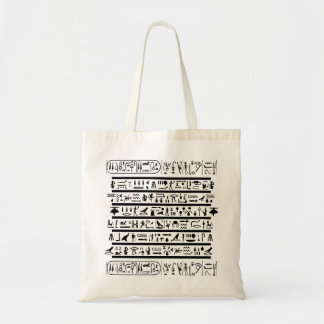 The Charm of Civilisation – Hieroglyphic Design Tote Bag