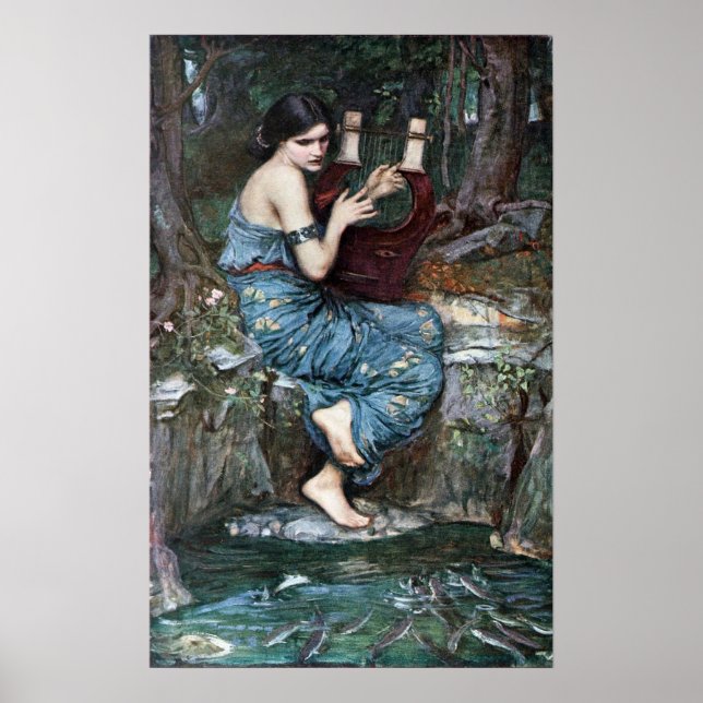 The Charmer - Waterhouse Poster (Front)