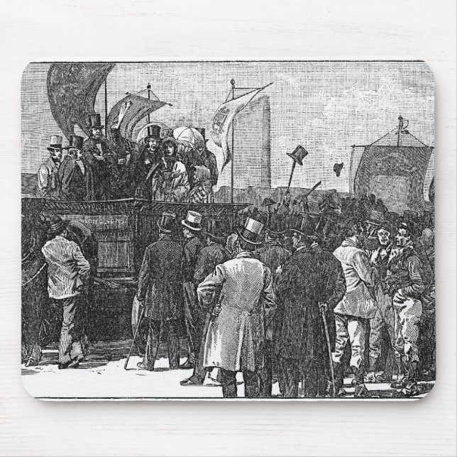 The Chartist Demonstration on Kennington Mouse Pad (Front)