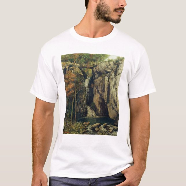 The Chasm at Conches, 1864 T-Shirt (Front)