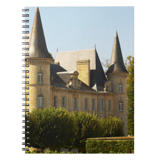 The Chateau Baron Pichon Longueville in Notebook (Front)
