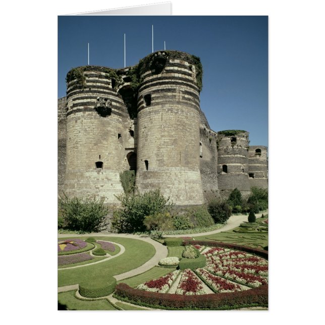 The Chateau d'Angers, completed 1238 (Front)