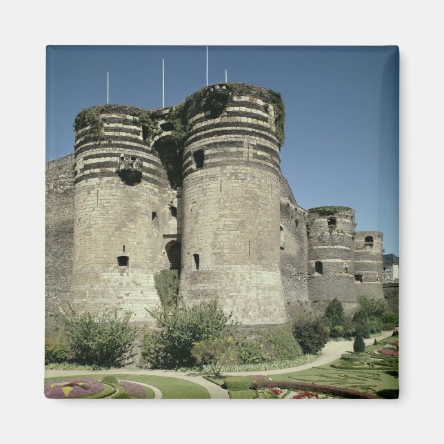 The Chateau d'Angers, completed 1238 Magnet (Front)