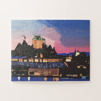 The Château Frontenac hotel Jigsaw Puzzle