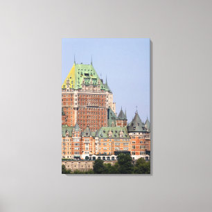 The Chateau Frontenac in Quebec City, Canada. Canvas Print