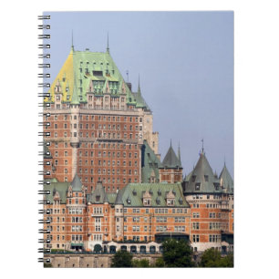 The Chateau Frontenac in Quebec City, Canada. Spiral Notebook