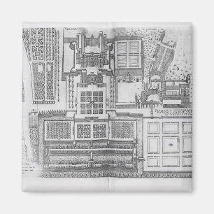 The Chateau, gardens and part of the park at Verne Magnet