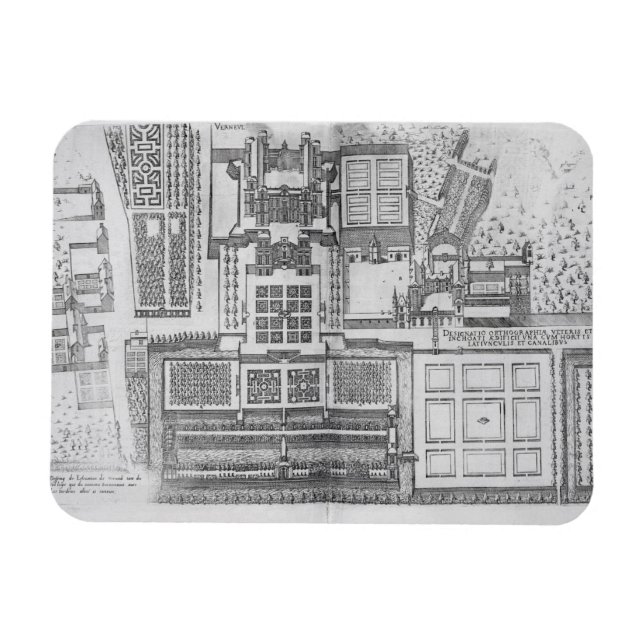 The Chateau, gardens and part of the park at Verne Magnet (Horizontal)