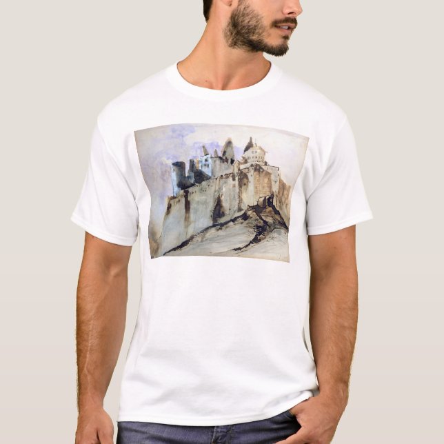 The Chateau of Vianden, 1871 T-Shirt (Front)