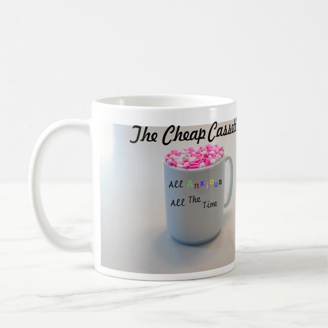 The Cheap Cassettes Coffee Mug (Left)