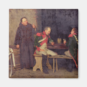 The Cheat (oil on canvas) (one of pair - See 19572 Magnet