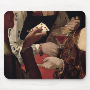 The Cheat with the Ace of Diamonds, detail of the Mouse Pad