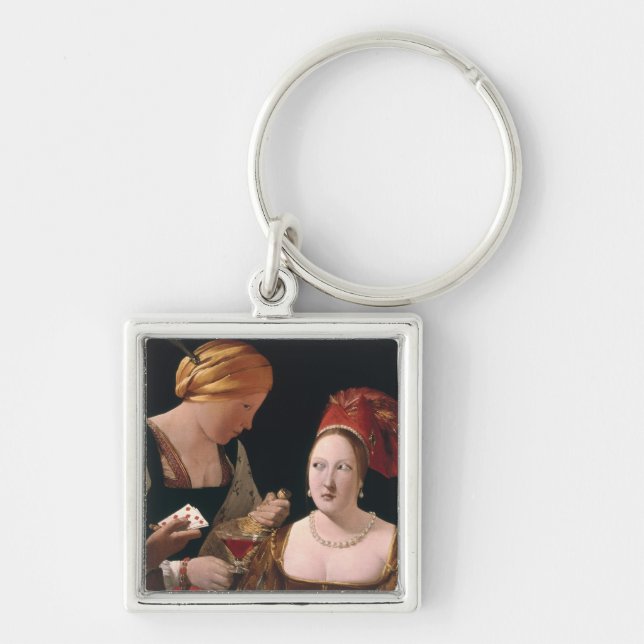 The Cheat with the Ace of Diamonds Key Ring (Front)
