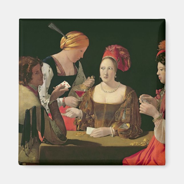 The Cheat with the Ace of Diamonds Magnet (Front)