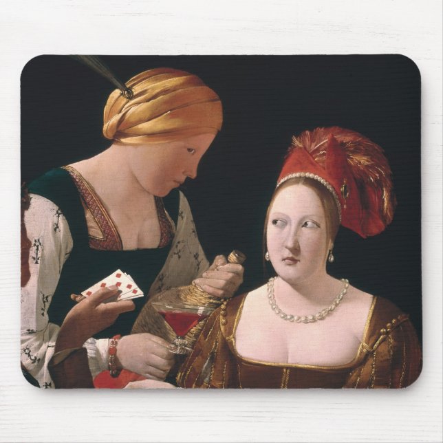 The Cheat with the Ace of Diamonds Mouse Pad (Front)