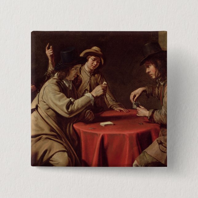 The Cheaters 15 Cm Square Badge (Front)