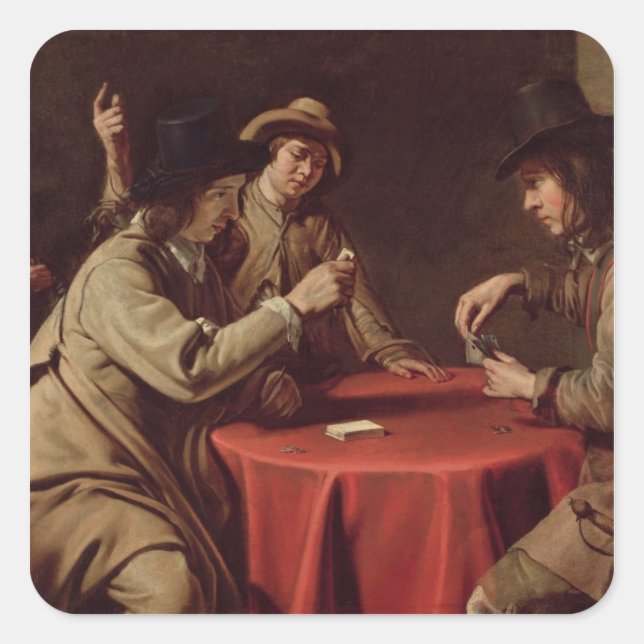 The Cheaters Square Sticker (Front)