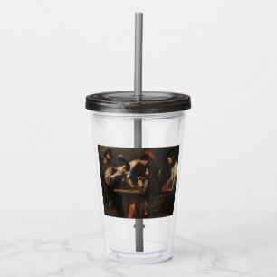 The Cheats, Mercenary Soldiers Playing Cards Acrylic Tumbler