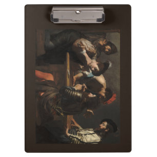 The Cheats, Mercenary Soldiers Playing Cards Clipboard