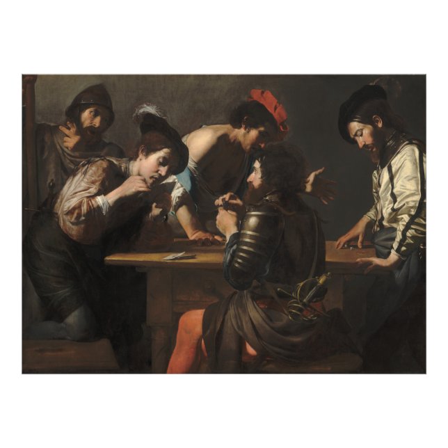 The Cheats, Mercenary Soldiers Playing Cards Photo Print (Front)