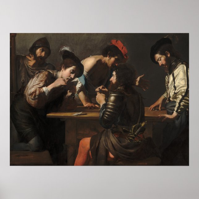 The Cheats - Valentin de Boulogne Fine Art Poster (Front)