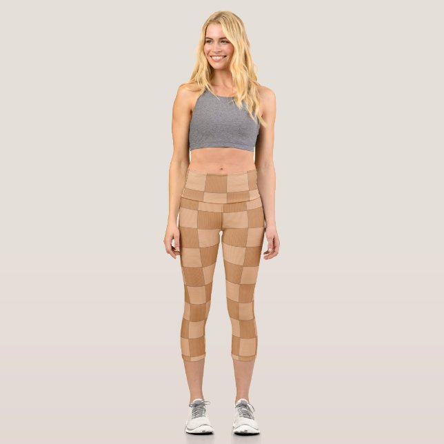 THE CHECKS CAPRI LEGGINGS (Front)
