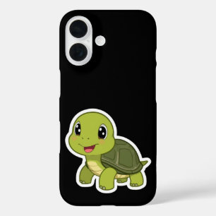 The Cheerful Turtle Who Never Rushed iPhone 16 Case