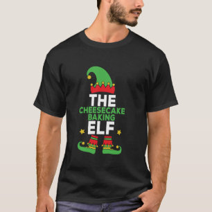 The Cheesecake Baking Elf Family Holiday Matching T-Shirt