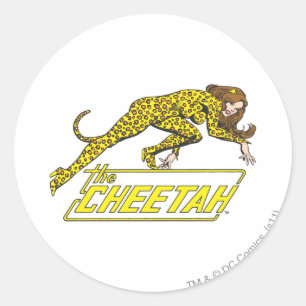 The Cheetah Classic Round Sticker