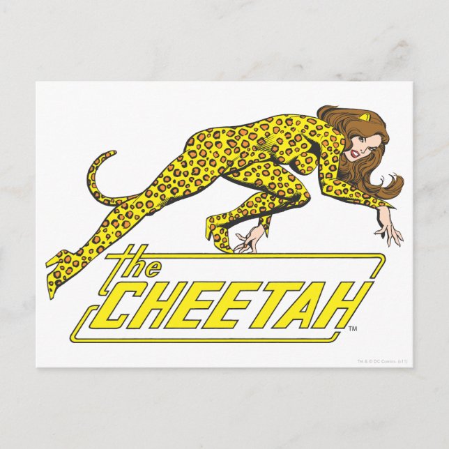 The Cheetah Postcard (Front)