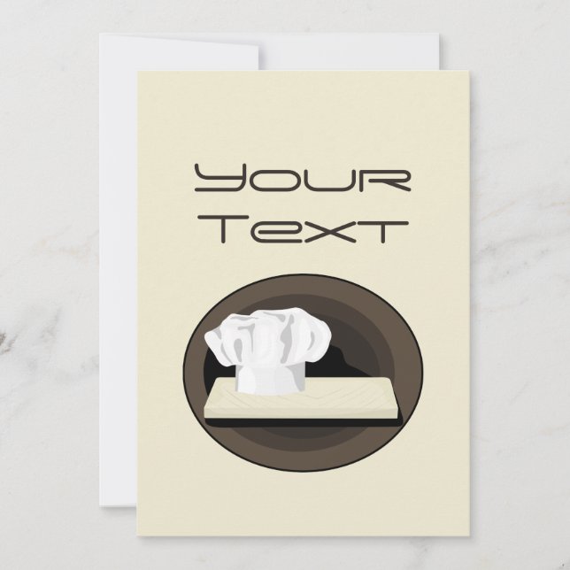The Chef Invitation (Front)