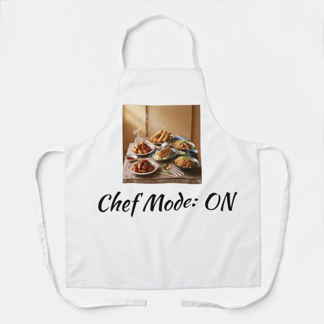 The Chef’s Secret: Master of the Kitchen Apron" Apron (Front)