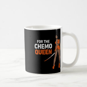The Chemo Queen Leukaemia Awareness Melanin Warrio Coffee Mug