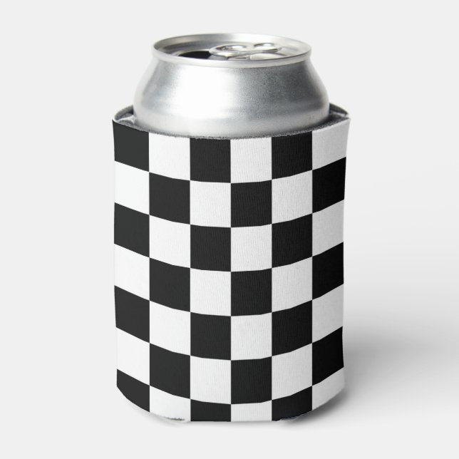 The Chequered Flag Can Cooler (Can Front)