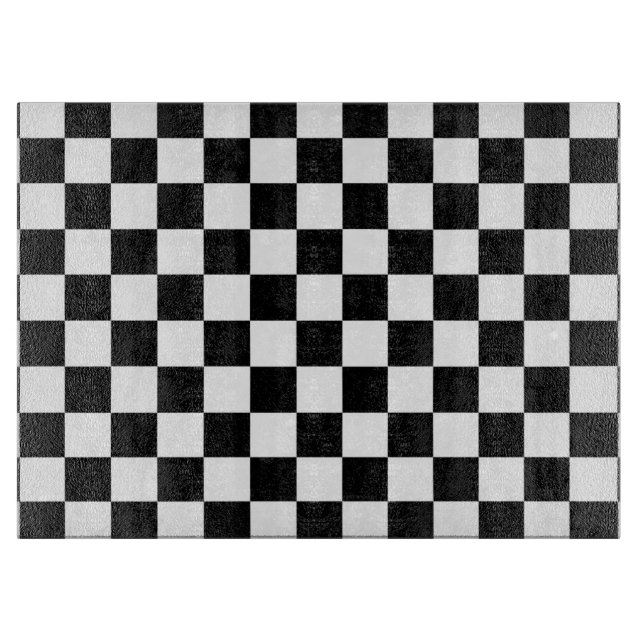 The Chequered Flag Cutting Board (Front)