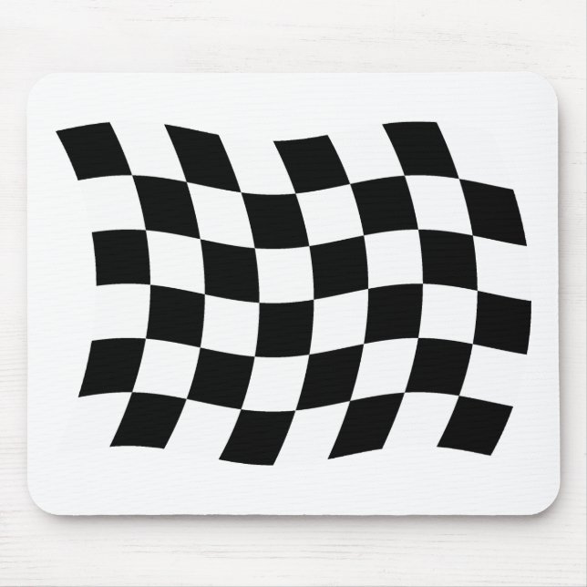 The Chequered Flag Mousepad (Front)