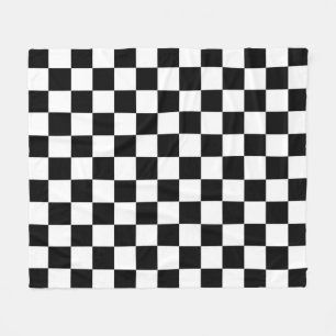 The Chequered Flag Sport Design Fleece Blanket