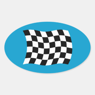 The Chequered Flag Sticker