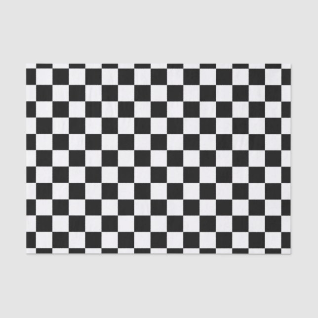 The Chequered Flag Tissue Paper (Front)