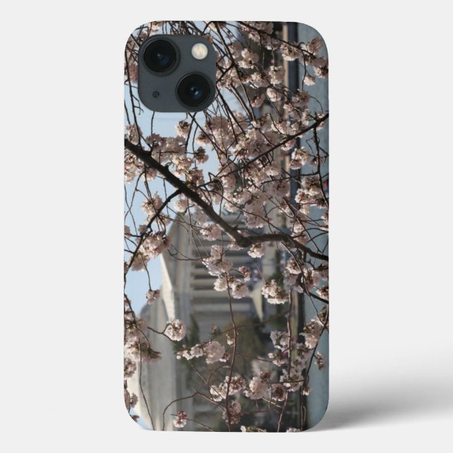 The Cherry Blossoms In Bloom In Washington DC Case-Mate iPhone Case (Back)