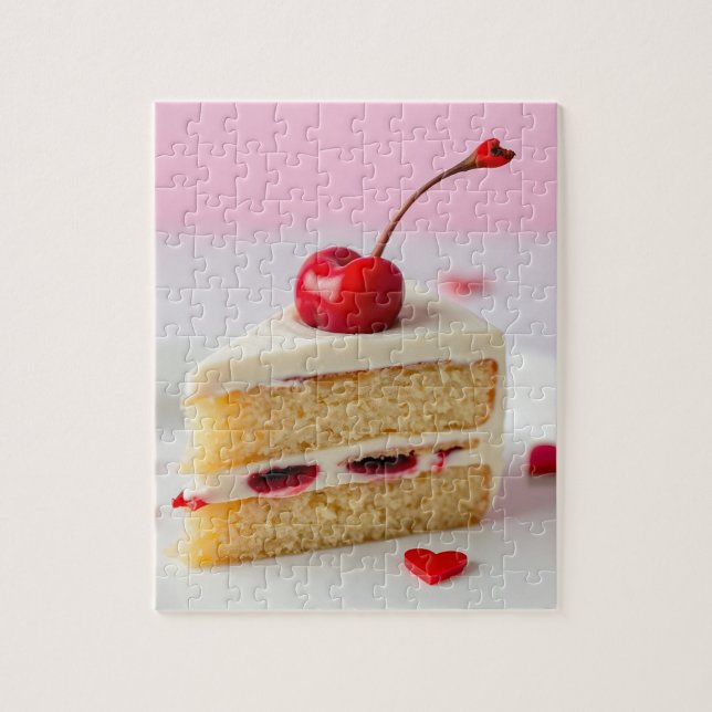 The Cherry Ontop Jigsaw Puzzle (Vertical)