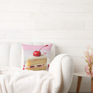 The Cherry Ontop Throw Pillow