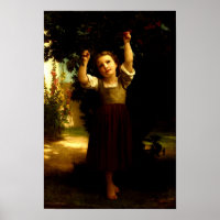 The Cherry Picker William Adolphe Bouguereau 1871