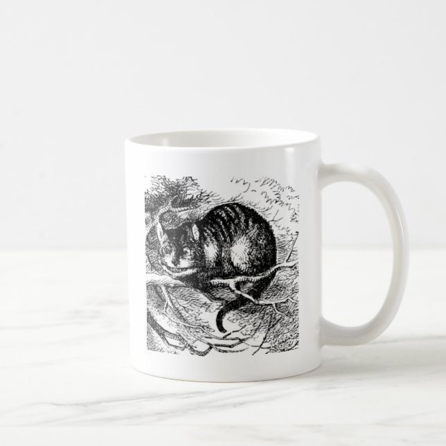 The Cheshire Cat Coffee Mug (Right)