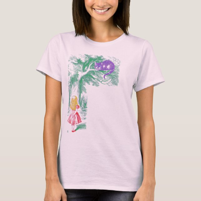 "The Cheshire Cat" from "Alice in Wonderland" T-Shirt (Front)
