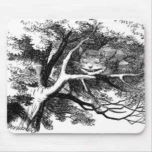 The cheshire cat mouse pad