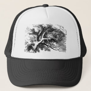 The cheshire cat trucker hat