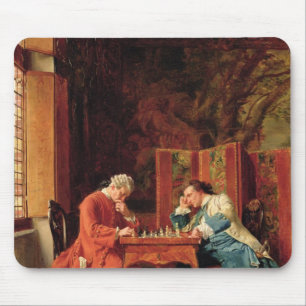 The Chess Players, 1856 Mouse Pad