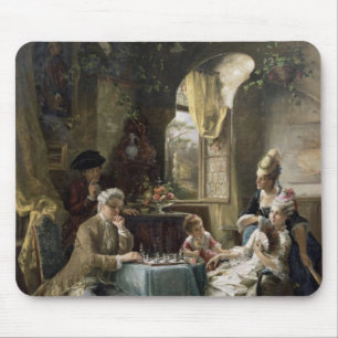 The Chess Players, 1887 2 Mouse Pad