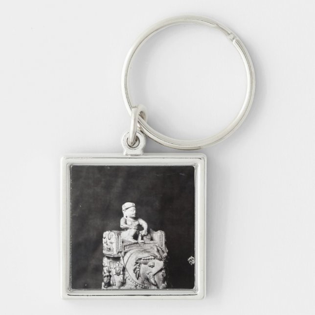 The Chessboard of Charlemagne' Key Ring (Front)